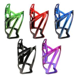 자전거 물병 케이지 다채로운 그라디언트 사이클링 병 홀더 초경량 MTB 도로 자전거 물병 브래킷