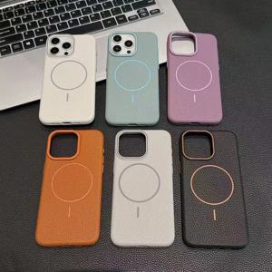 iPhone 16 15 14 13 12 11 Pro Max Plus 케이스 용 Magsafe 케이스 용 기존 액체 실리콘 자기 무선 충전 전화 커버