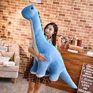 50/80cm 귀여워 공룡 Tanystropheus 박제 장난감 플러시 디노 블루/그린/핑크 소녀 소년 크리스마스 플러시 선물 생일 Brinqedos