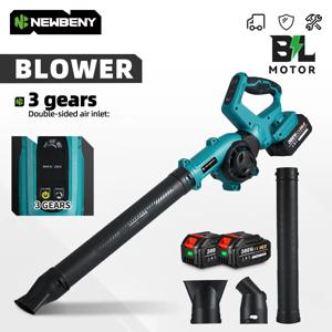 NEWBENY 무선 전기 공기 송풍기 3 기어 270 °   Makita 18V 배터리 핀용 회전 조정 무선 잎 스노우 클리닝 도구
