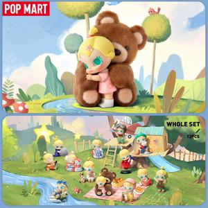 POP MART 베이비 몰리 마이 허깅 디스커버리 시리즈 피규어, POPMART 블라인드 박스, 1 개, 12 개