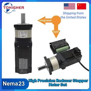 TEHIGHAUTO Nema23 모터 감속기 드라이브 키트 DC24-48V 통합 폐쇄 루프 스테퍼 모터 드라이브 3000rpm 인코더 CNC 레이저 용접