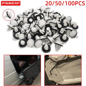20/50/100PCS 클립 9mm 구멍 도어 패널 클립 푸조 206 207 208 308 407 408 액세서리 용 자동 고정 클립