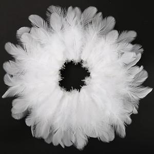 100Pcs 흰색 자연 깃털 4-8cm DIY 깃털 공예 웨딩 파티 홈 장식 액세서리