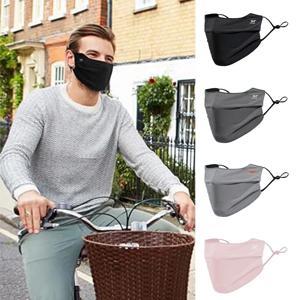 나일론 페이스 커버 썬 프로텍션 페이스 마스크 워셔블 통기성 UV 페이스 실드 솔리드 컬러 재사용 가능한 아이스 실크 페이스 마스크 야외