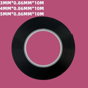 10 미터, 3mm/4mm/5mm 양면 접착 폼 테이프 접착 LCD 화면 TV 용 프레임리스 경계선없는 곡선 디스플레이 씰링 수정