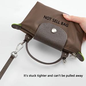 Longchamp Terra 미니 가방 숄더 스트랩 용 교체 크로스 바디 백 스트랩 펀칭 수정 가방 액세서리 없음