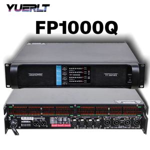 핫세일 FP10000Q 4채널 파워 앰프 스위치 최대 10000W 라이브 공연용 전문 오디오 스피커 서브우퍼 YUERLT
