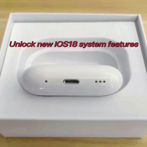 2025 뉴 프로 2 에어 4 무선 블루투스 이어버드 (USB-C 타입 C 케이블 포함) 및 액티브 노이즈 캔슬링 핸즈프리 게이밍 헤드셋