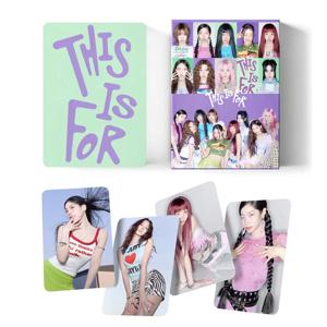55 개/상자 Twice 이는 Lomo 스타 Photocards 사진 Lomo 카드 팬 컬렉션 HD 인쇄 Photocards 팬 선물입니다
