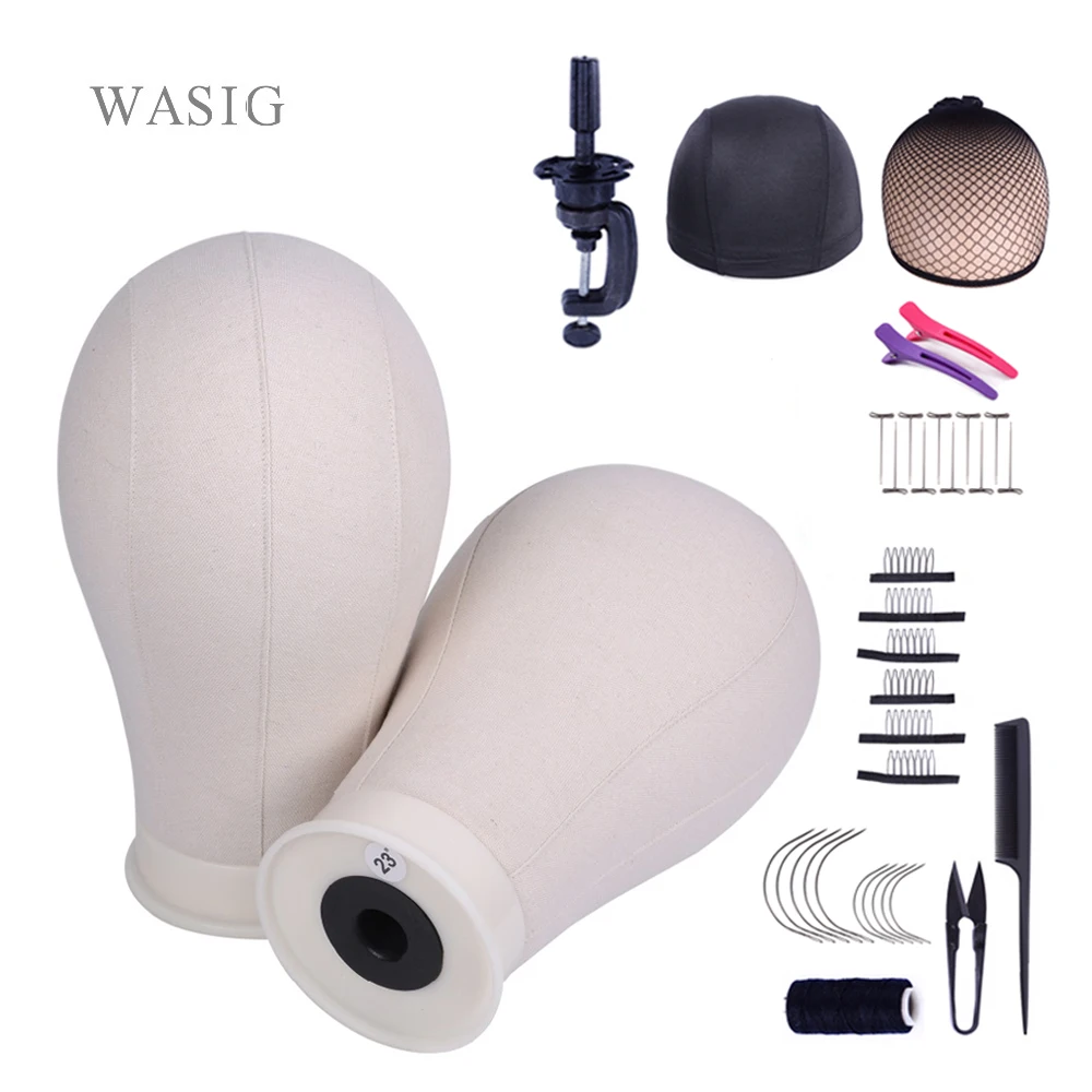 1 PC 훈련 마네킹 머리 캔버스 블록 헤드 디스플레이 스타일링 마네킹 Manikin 머리 가발 스탠드 가발 머리 스탠드