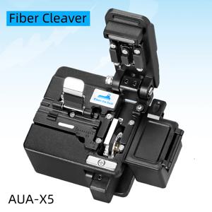 COMPTYCO AUA-X5 광섬유 절단기 FTTH 고정밀 절단 도구 폐기물 섬유 상자가있는 광섬유 케이블 절단 칼