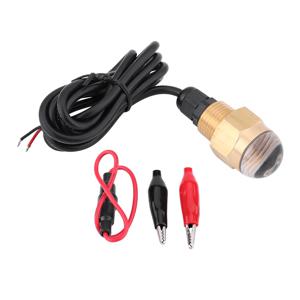 LED 보트 수중 조명 방수 배수 플러그 램프, 해양 요트용 NPT 잠수함 조명, 12V, 1/2 인치