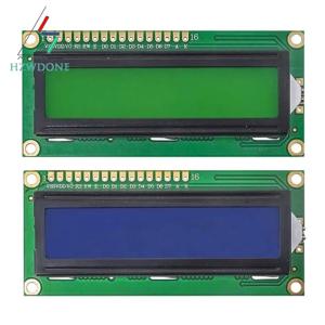 LCD1602 1602 모듈 파란색 녹색 화면 16x2 문자 LCD 디스플레이 모듈 HD44780 컨트롤러 파란색 블랙라이트