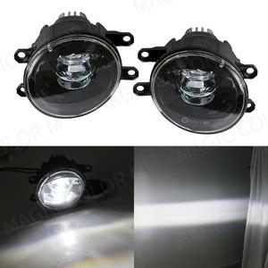 도요타 안개 램프 용 LED Fit Corolla RAV4 Camry Yaris Prius CHR Hilux Lexus 자동차 헤드 라이트 주간 주행 등 12V
