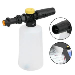 750ML 스노우 폼 랜스 자동차 비누 폼 생성기 고압 세척기 (Karcher K2 K3 K4 K5 K6 K7 호환) 조절식 분사 노즐