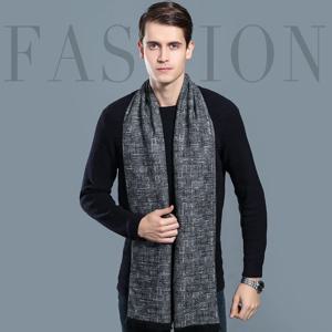 디자이너 브랜드 격자 무늬 남성 캐시미어 스카프 겨울 따뜻한 스카프 Shawls 캐주얼 비즈니스 롱 랩 Pashmina 남성용 크리스마스 선물