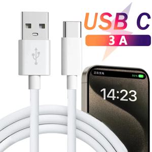 USB 유형 C 휴대 전화 케이블 3A 고속 충전 코드 USB 어댑터 케이블 삼성 화웨이 Xiaomi USB C 데이터 케이블 코드 1m 2m 3m