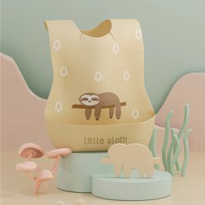 1Pcs 아기 턱받이 조정 가능한 방수 턱받이 아기 부드러운 일회용 신생아 타액 물방울 수건 어린이 스카프 BPA 무료 아기 물건