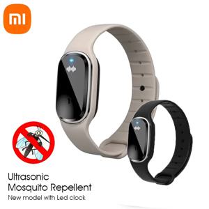 Xiaomi 초음파 하이테크 모기 Repeller 팔찌 팔찌 실내 실외 3 기어 팔찌 모기 방지 물린 팔찌