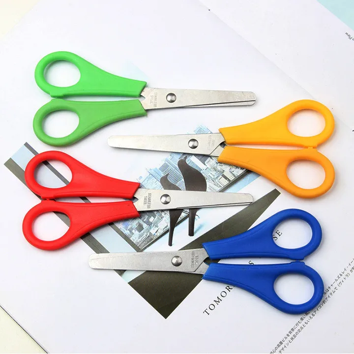 졸업 학생 가위 DIY 수제 가위 안전 눈금자 졸업 가위 편지지 학생 용품 사무용품