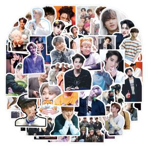 110PCS Kpop 아이돌 스티커 ATEEZ 한국 소년 그룹 스티커 DIY 수하물 노트북 전화 기타 스케이트 보드 방수 데칼