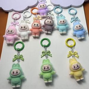 1/5/10pcs Kawaii 새로운 Y2K 다채로운 키 체인 펜던트 배낭 장식 만화 귀여운 여자 여자 선물