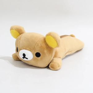 귀여운 곰 자매 고양이 드레스업 필통 여자아이 연필 파우치 펜 가방 만화 귀여운 필통 학교 선물용