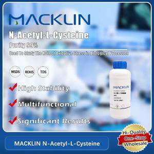 MACKLIN N-아세틸-L-시스테인 항산화 및 생화학 연구 응용품 원제품