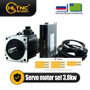 3.8KW 130ST-M15025 서보 모터 15N.m 2143ozin 최대 30N.m 2500RPM + 서보 드라이브 T3DF T3A RS485 220V AC 380V CNC 선반용