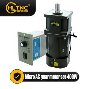 400W 마이크로 AC 모터 110v 220v 단상 비동기 모터 기어 모터 22mm 모터 샤프트 + 속도 컨트롤러 5RPM-1350RPM 50/60hz