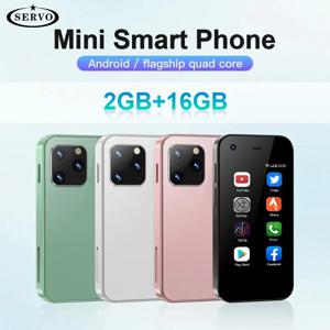SERVO KING5000 미니 안드로이드 스마트폰, 3G WCDMA, 2 SIM 대기 2.5 인치 화면, 2GB RAM, 오리지널 포켓 휴대폰 친구 선물