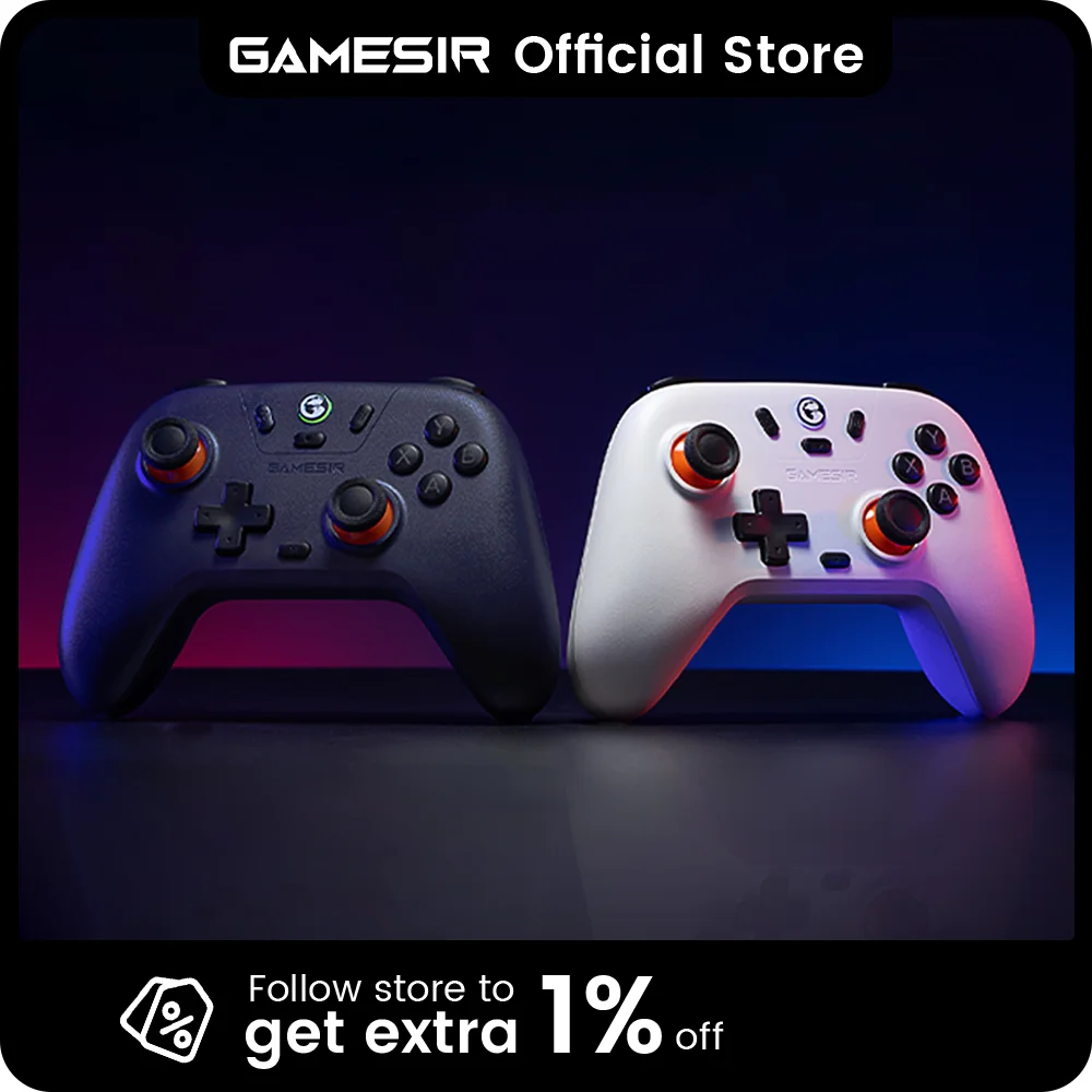 GameSir Nova Lite 스위치 컨트롤러 게임 게임패드 (홀 이펙트 탑재) 닌텐도 스위치, 아이폰, 안드로이드 휴대폰, PC용