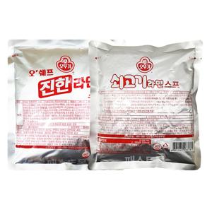 이거다 오뚜기 진한라면스프 285g + 쇠고기라면스프 285g 세트
