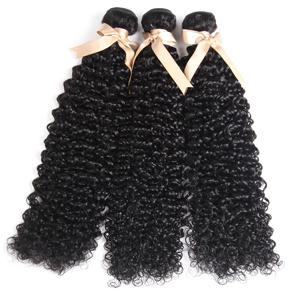 변태 곱슬 번들 인간의 머리카락 직조 페루 자연 색상 1/3/4 번들 거래 제리 곱슬 인간의 머리카락 확장 도매