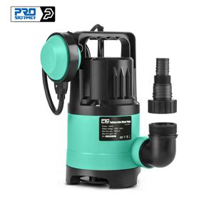 400W 잠수정 워터 펌프 7500L/H 유틸리티 열가소성 전기 휴대용 전송 풀 연못 배수 배수 펌프 PROSTORMER