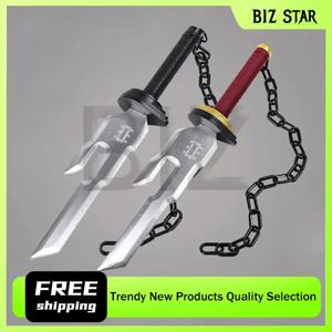 45cm/17.71 Jujutsu Kaisen 애니메이션 주변기기 Katana Sword Inverted Spear of Heaven 우드 소드 코스프레 소품 무기 모델 소년 선물