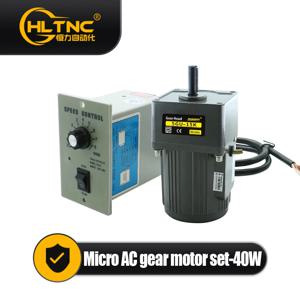 마이크로 AC 모터, 단상 비동기 모터, 기어 모터, 속도 제어기, 12mm 모터 샤프트, 5RPM-1350RPM, 50Hz, 60Hz, 40W, 110V, 220V