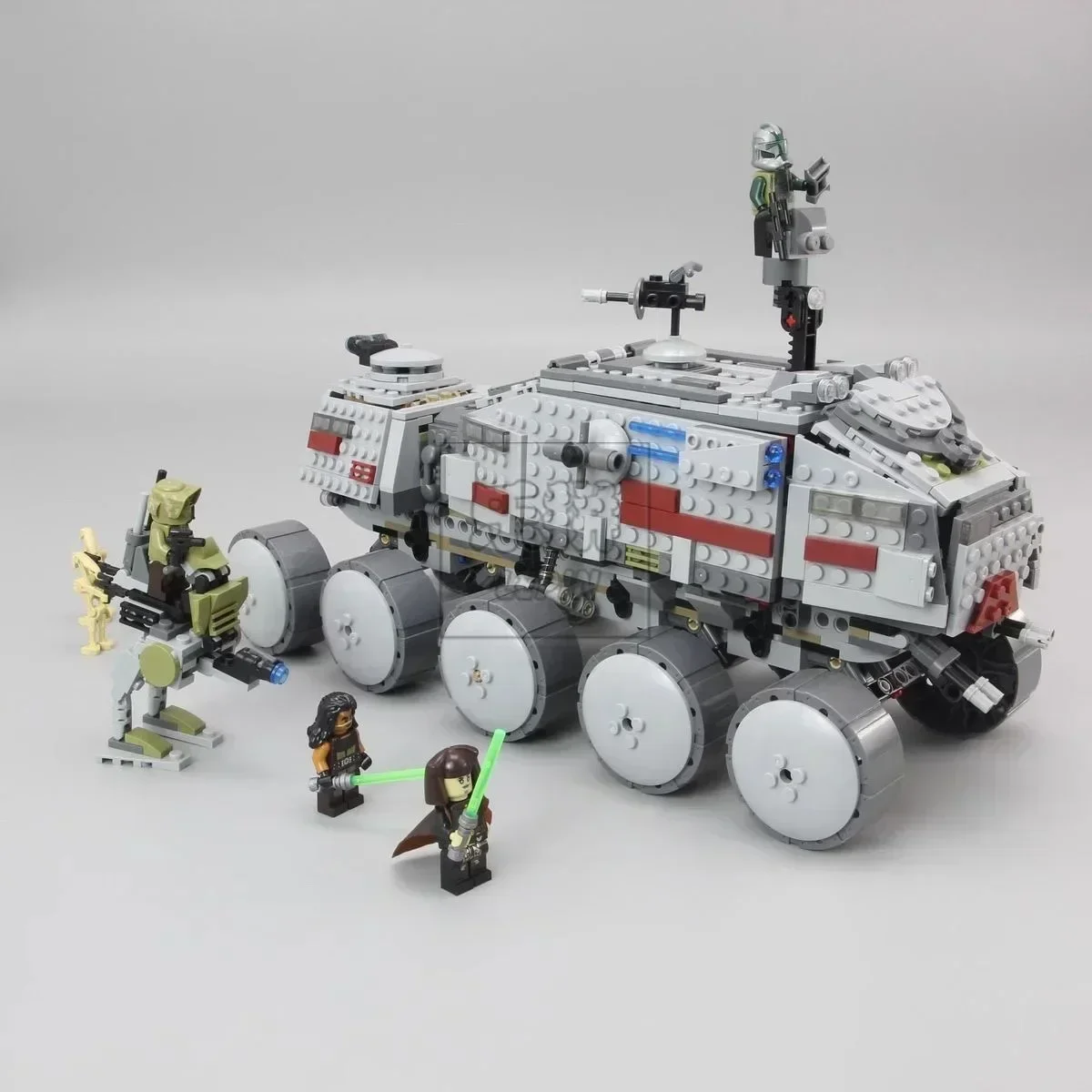 블록 소품 모델 Moc 75151 장면 터보 탱크 DIY 어린이 조립 장난감 다양한 축제 서로 선물