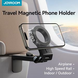 Joyroom 자기 비행기 전화 홀더 여행 필수품 iPhone 15 시리즈용 유연한 회전 핸즈프리 비행기 전화 마운트