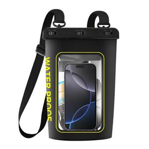 HAISSKY 1.8L 방수 수영 가방 iPhone 16 Pro Max 15 Plus 16E 야외 수영 래프팅 보트 비치 크로스 바디 파우치