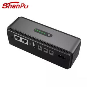 새로운 36W 20000mAh 미니 UPS LiFePO4 배터리 온라인 DC 백업 전원 UPS (CCTV 카메라, 모뎀, WiFi 공유기용)