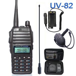Baofeng UV-82 워키토키, 휴대용 FM 라디오, 양방향 통신 송수신기, UV 82 CB 햄 VHF UHF UV82 U/V
