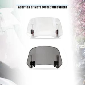 BMW KTM KAWASAKI YAMAHA HONDA SUZUKI DUCATI 용 오토바이 앞 유리 확장 범용 윈드 스크린 액세서리 높이기