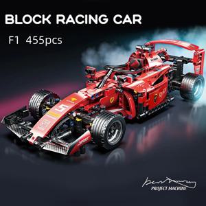 ToylinX F1 RC 레이스 자동차 빌딩 세트 MOC 원격 제어 자동차 빌딩 블록 멋진 소장 모델 자동차 키트 빌딩 완구