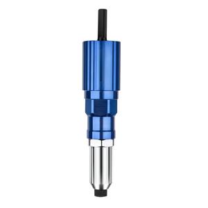 전기 리벳 건 2.4mm-4.8mm 휴대용 리벳 너트 건 드릴 어댑터 홈 플러그인 리벳 팅 도구 무선 리벳 네일 비트 도구 키트