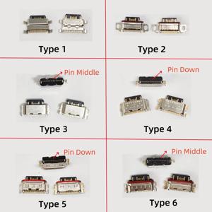 Xiaomi Redmi Note 11 11E 11S 12 13 Pro Plus 4G 5G K50 10C USB 충전 포트 독 충전기 커넥터 용 10Pcs Type-C 잭 플러그