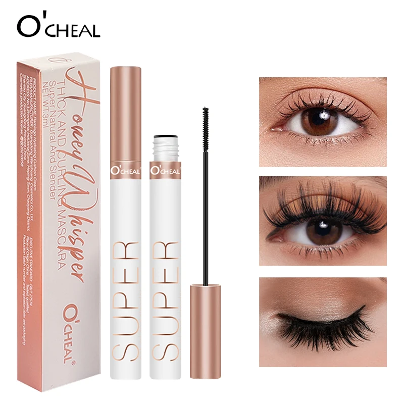 O'cheal 마스카라 블랙 래쉬 속눈썹 브러쉬 3D 실크 두꺼운 컬링 길어지는 눈 속눈썹 뷰티 메이크업 화장품 확장 마스카라