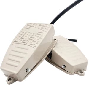 1 PCS, 알루미늄 쉘 순간 전기 제어 풋 페달 스위치, 5A/15A 250V AC, 스폿 용접기 용 미끄럼 방지 금속, SPDT