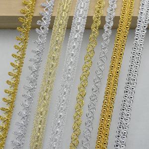 팩 당 새로운 5 미터/16.4Ft 드레스 바느질 패브릭 웨딩 드레스 패브릭 DIY 공예 레이스 트림 세 꽃 폴리 에스터 레이스